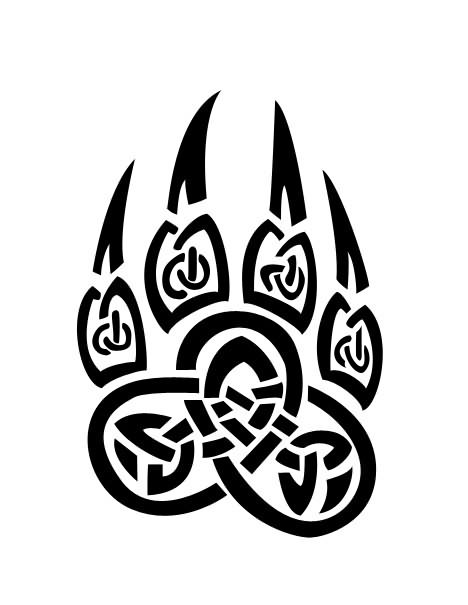 Tribal-Bear-Paw-Print-Tattoo-Sample-1.jp
