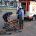 Barreiras: Homem perde controle e cai da bicicleta no cais da cidade