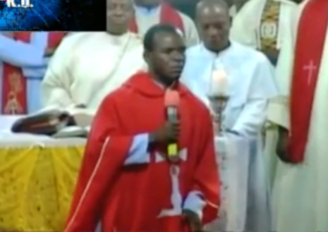 0 Full transcript of what Fr. Mbaka told his congregation about GEJ's administration