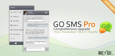GO SMS Pro Premium Unlocked APK for Andorid Plugins + Language Packs