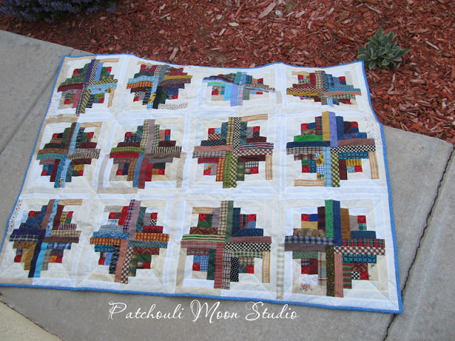 Patchouli Moon Studio~Log Cabin Quilt