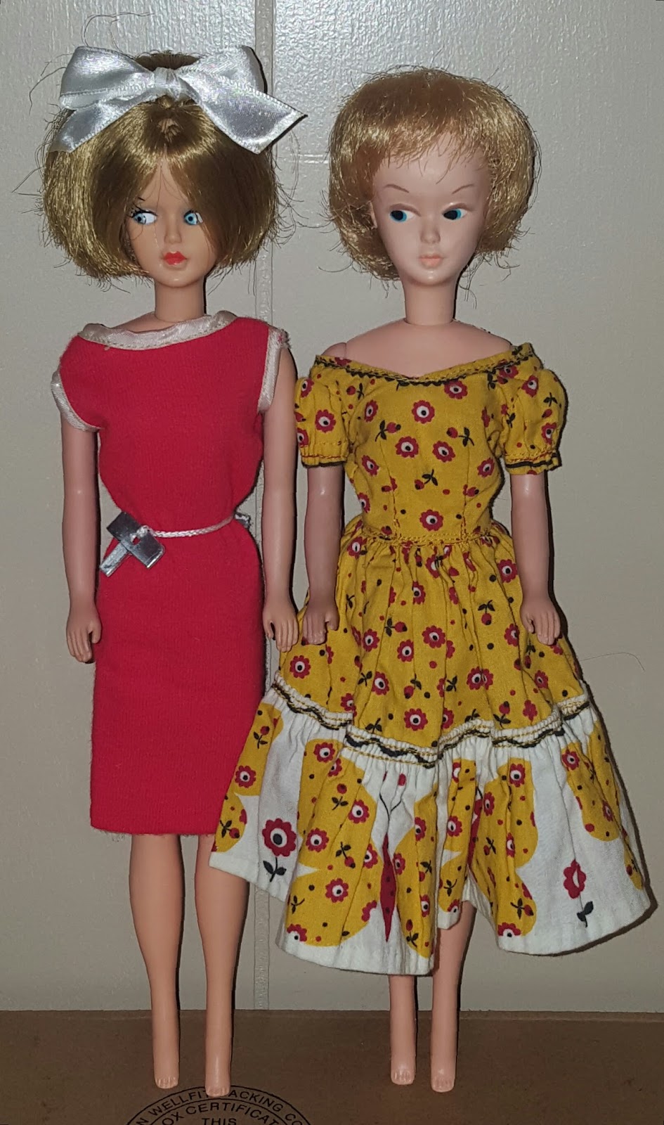 Fits Tammy Dolls and Barbie Dolls Handmade TammyBarbie Vintage Dress Cute Barbie Tammy Dress Vintage Doll Dress Doll Dress