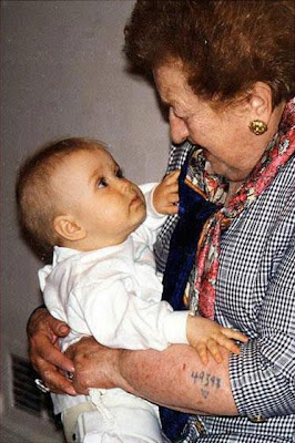 A survivor and her grand-daughter