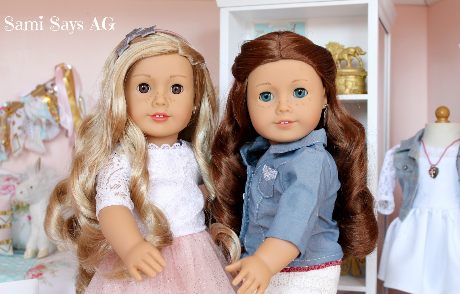 Sami Says AG American Girl Tenney Grant's Doll House Room