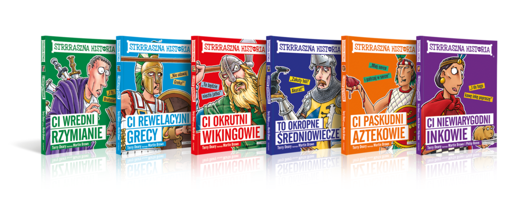 Wygraj zestaw 6 książek z serii Strrraszna Historia Konkurs