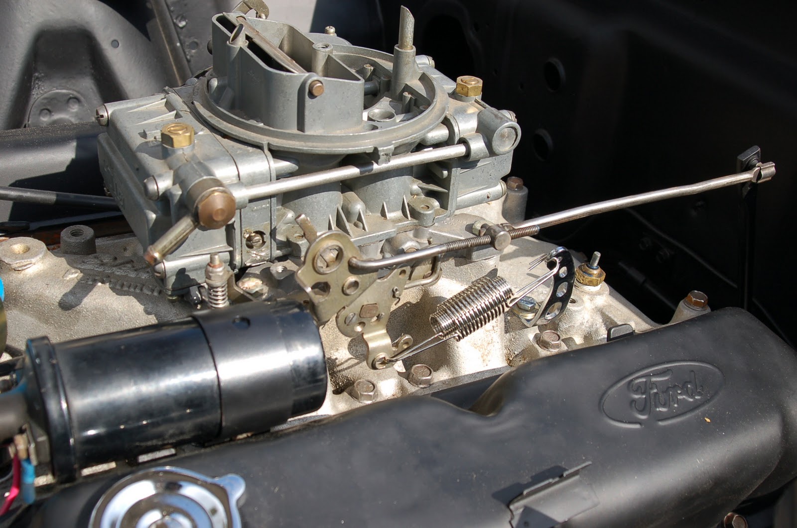 LeLu's 66 Mustang: Power Steering Bracket