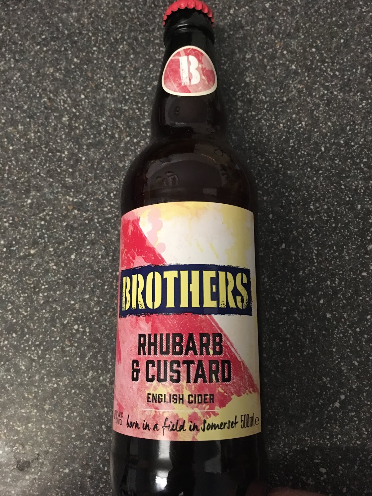 A Review A Day Today's Review Brothers Rhubarb & Custard Cider
