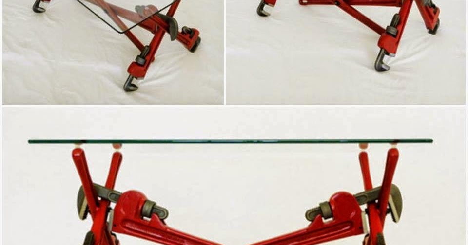 Pipe Wrench Coffee Table Creative DIY