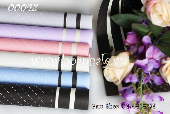 Giấy gói hoa tại Thạch Thất Giay goi hoa tai Thach That