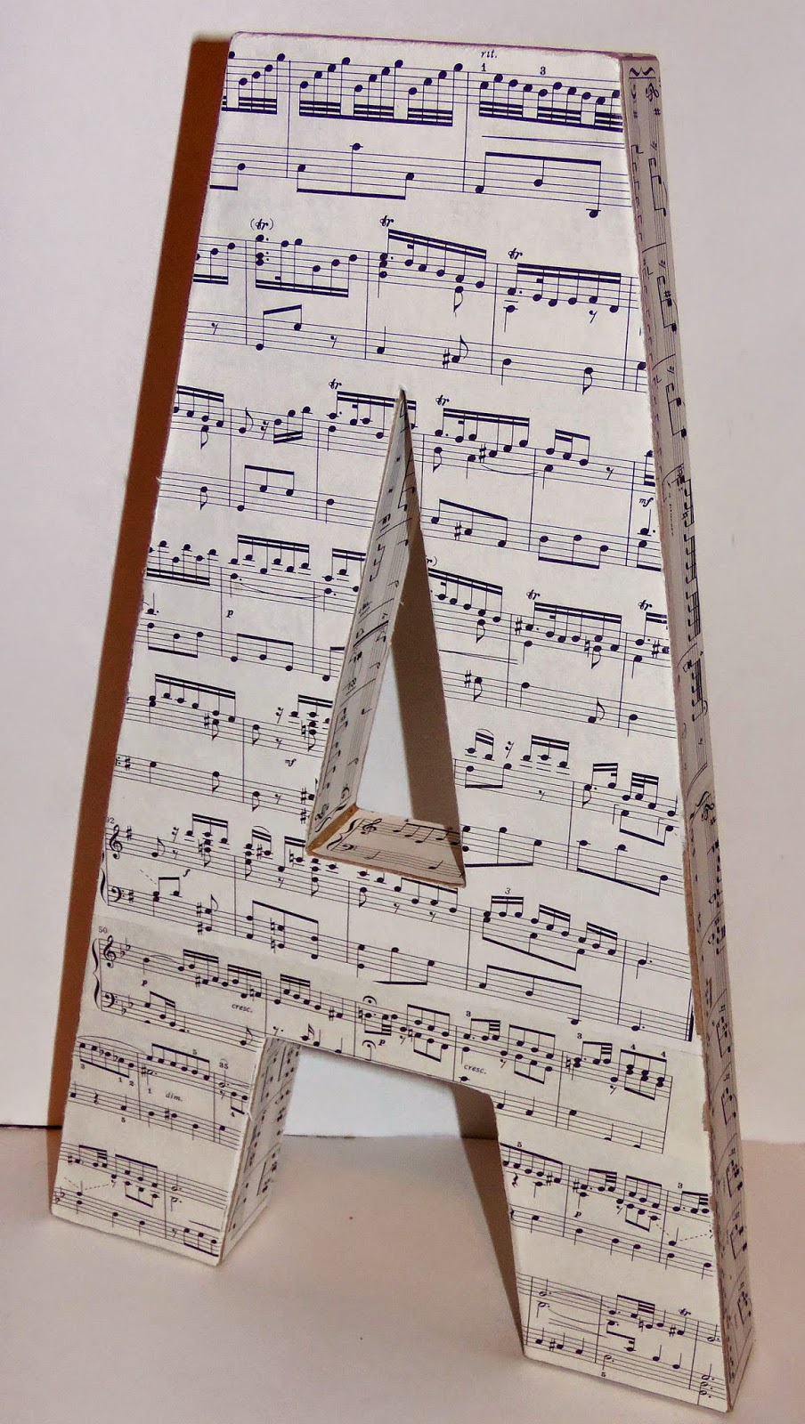 live. love. scrap.: Sheet Music Letters