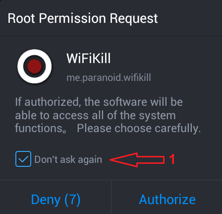 Wifikill و kinguser