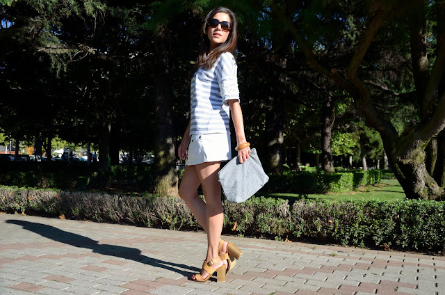 skirt-white-rayas-stripes-look-summer-verano-mini-falda