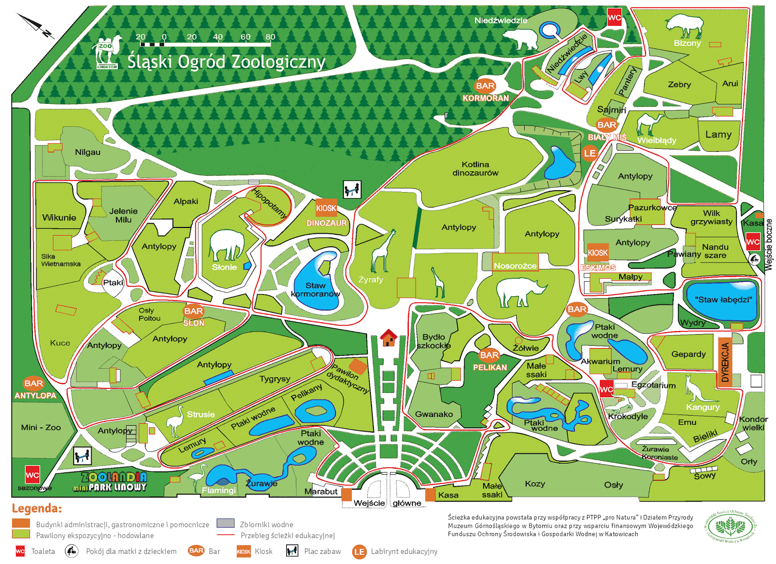 FANI ZOO - NAJWĘKSZY MAGAZYN MIŁOŚNIKÓW ZOO: MAPY ZOO