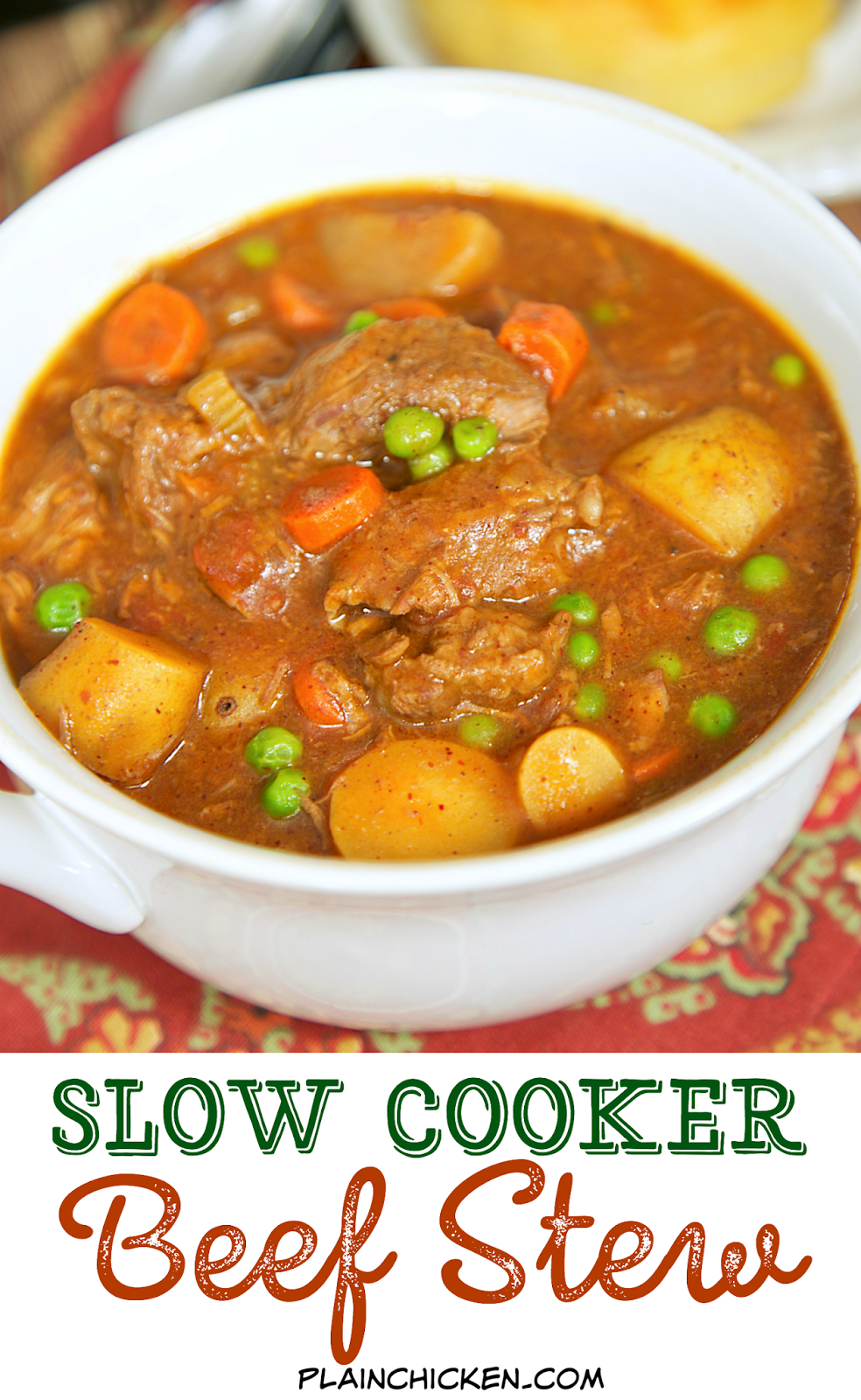 Slow Cooker Beef Stew Plain Chicken