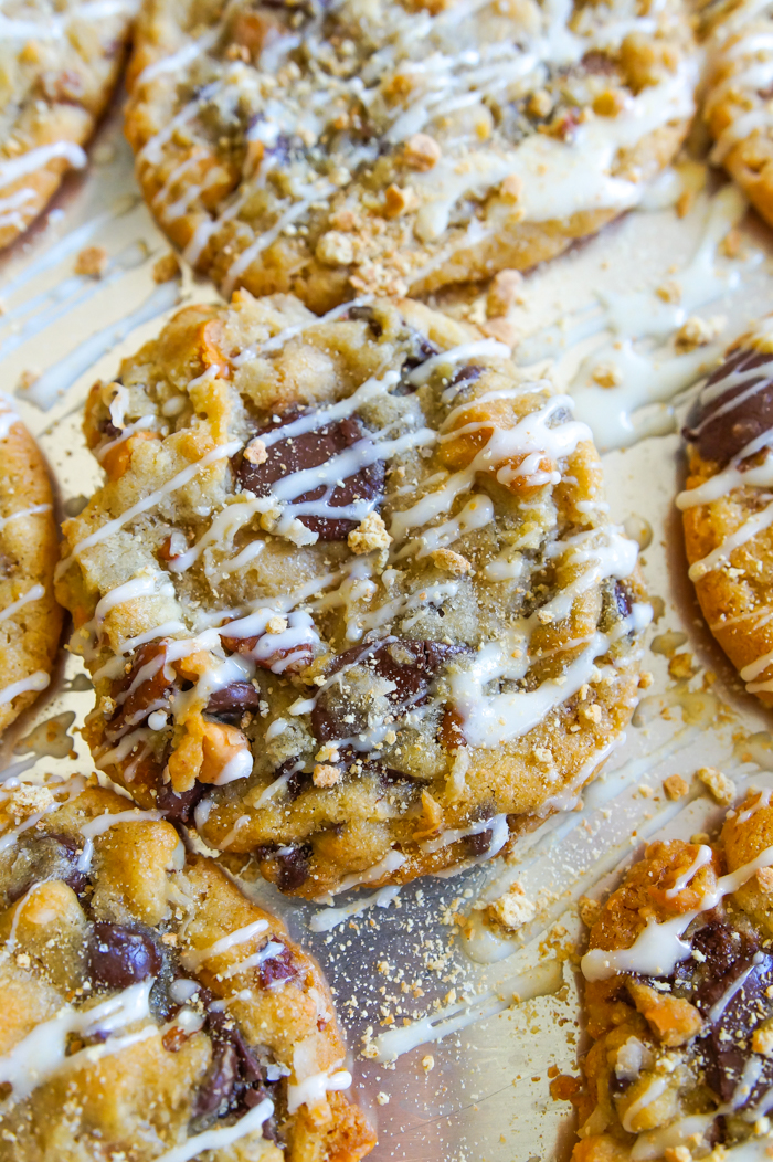 Seven-Layer Cookie Cookies ♥ your favorite 7-layer bars in cookie form
