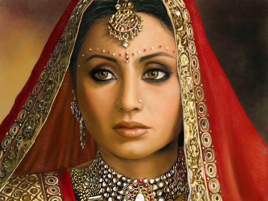 Zatrzymać czas STRÓJ KOBIECY W INDIACH