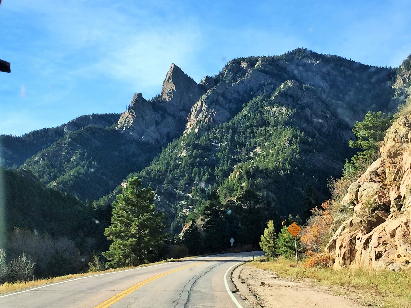 Down the Road Exploring Castle Rye, Colorado