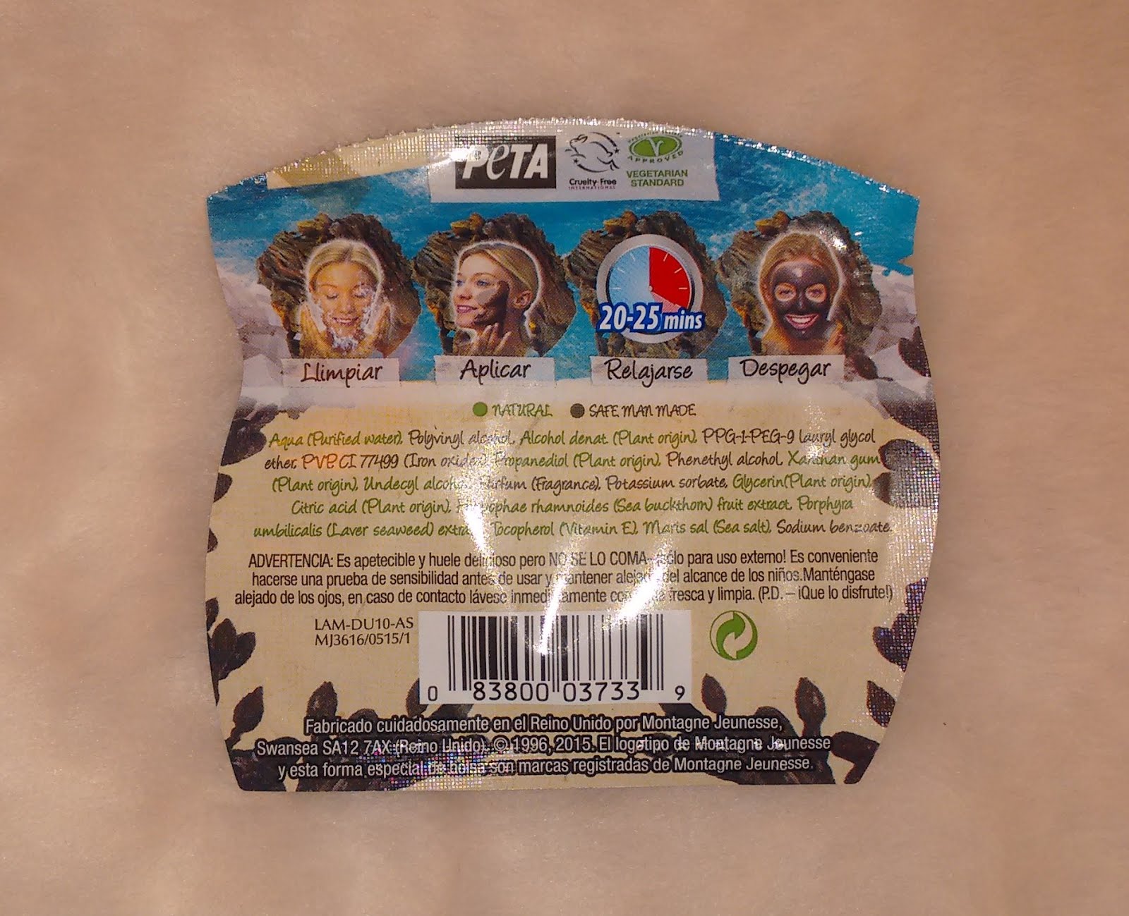 Mercadona mascarilla opiniones peeling