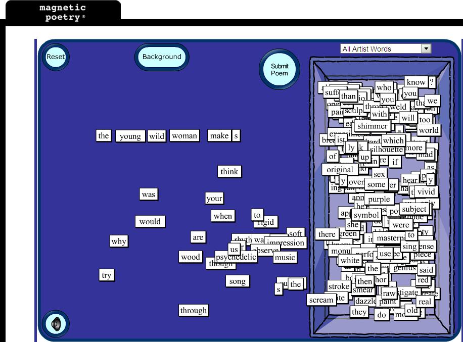 eLearning - Improve your English skills: Word Magnets