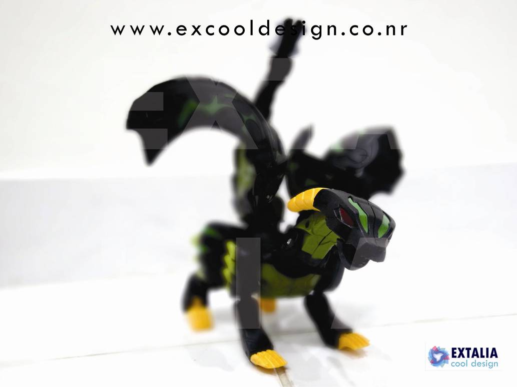 [Model] Bakugan Black Green Dragon ANIMEVENT