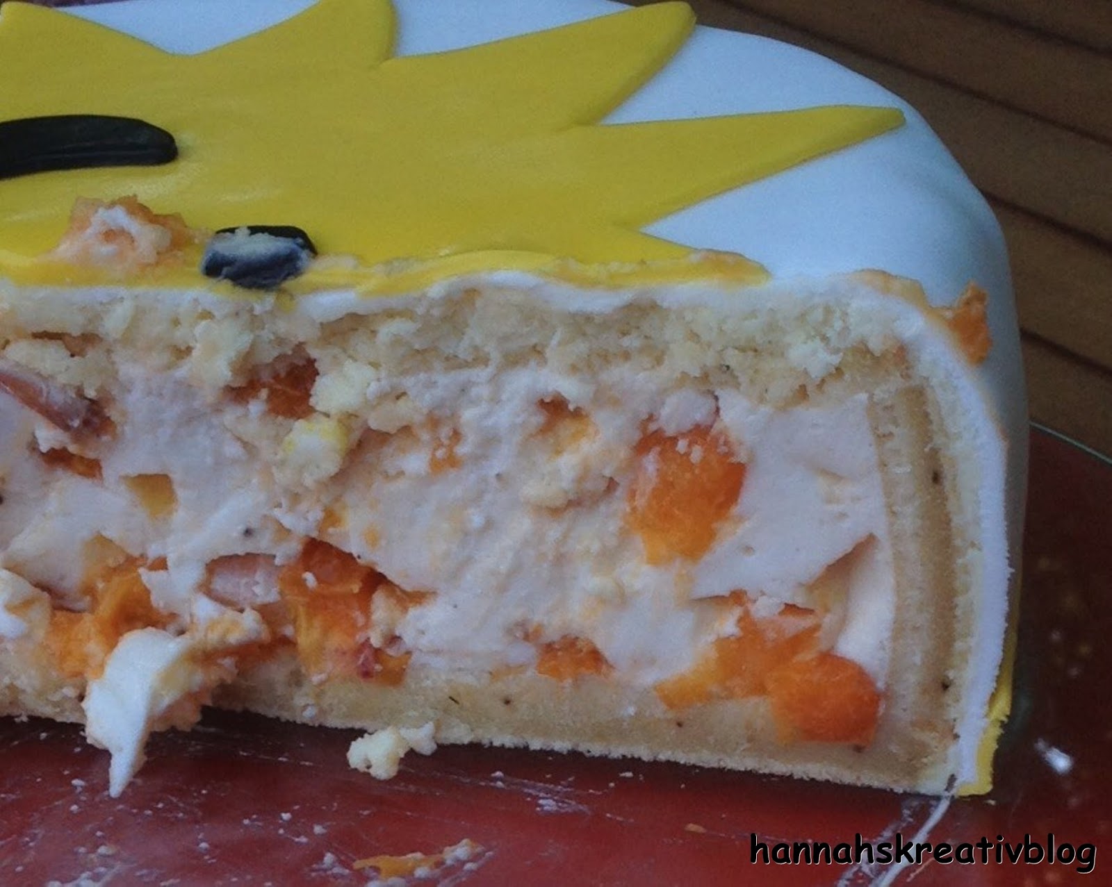 Hannahs Kreativblog: Sonnentorte