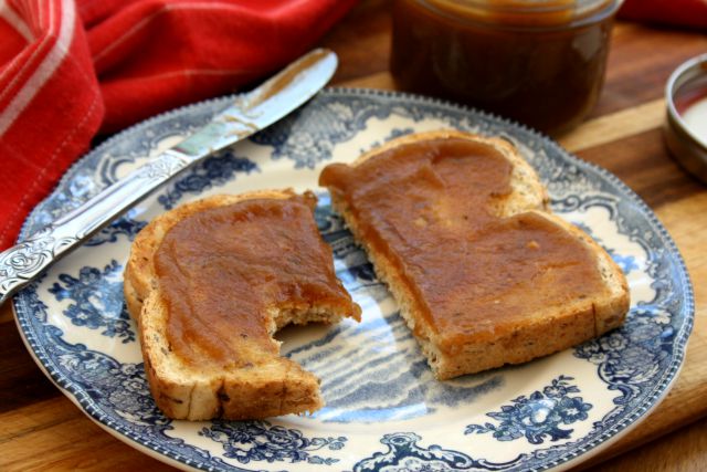 homemade apple butter from The Canning Kitchen cookbook