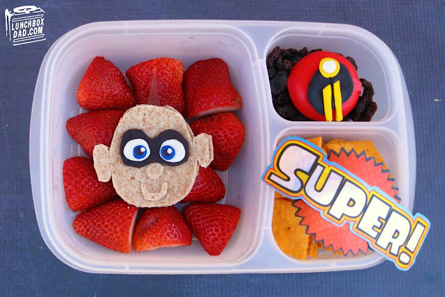 How to make Disney Pixar Incredibles 2 fun lunches for your kids!