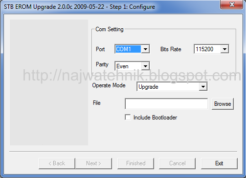 upgrade step 1 Upgrade Matrix Prolink HD Ethernet New