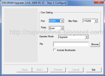 upgrade step 1 Upgrade Matrix Prolink HD Ethernet New