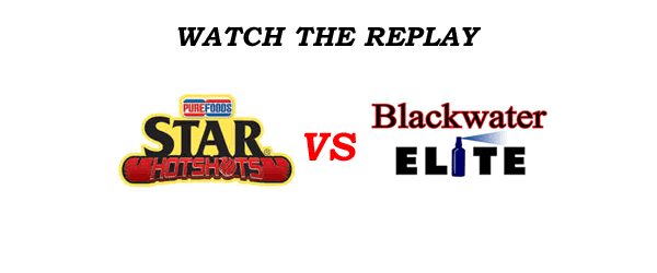 List of Replay Videos Star vs Blackwater April 22, 2017 @ MOA Arena List of Replay Videos Star vs Blackwater April 22, 2017 @ MOA Arena