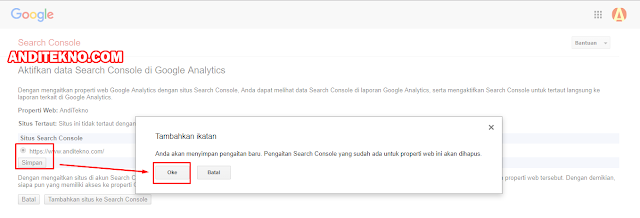 Cara Menghubungkan Search Console dengan Google Analytics