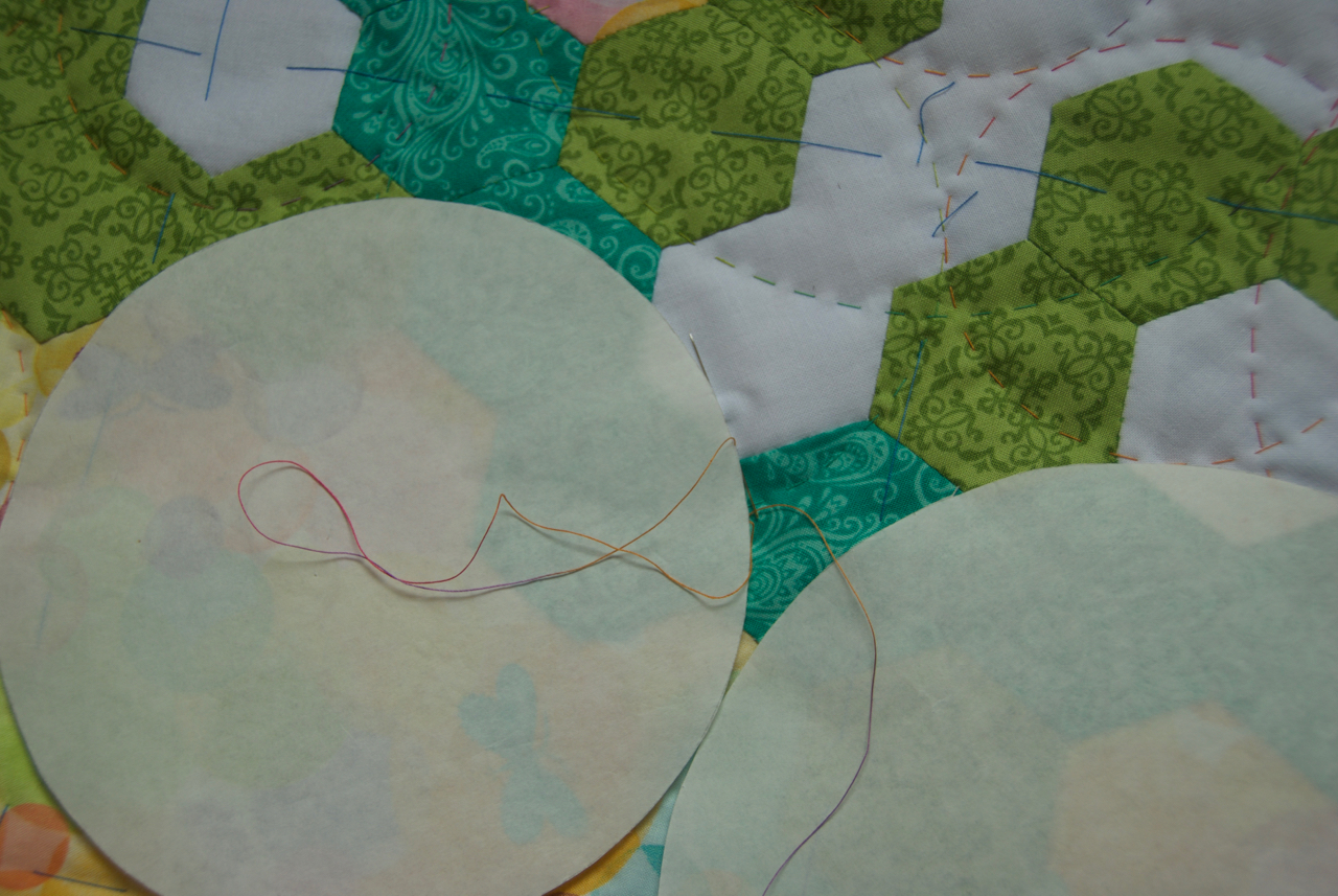Quilt Art by Olena Pugachova: Three Ways I Used Freezer Paper in One Quilt