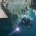 "Камбаните на ада" в подводна пещера (видео)