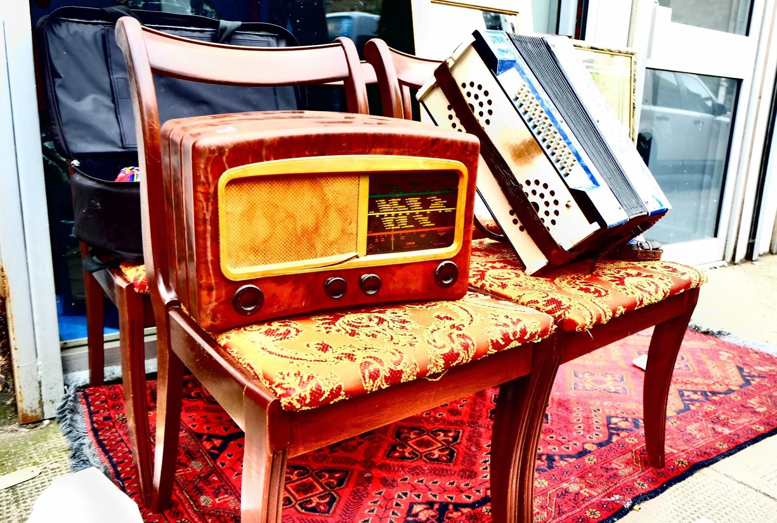 Gary Boyd, Artist Blog Antiques Photography Accordion Radio Chair