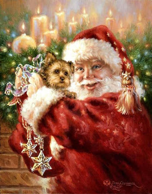 Images d'autrefois: Image ancienne Père Noël
