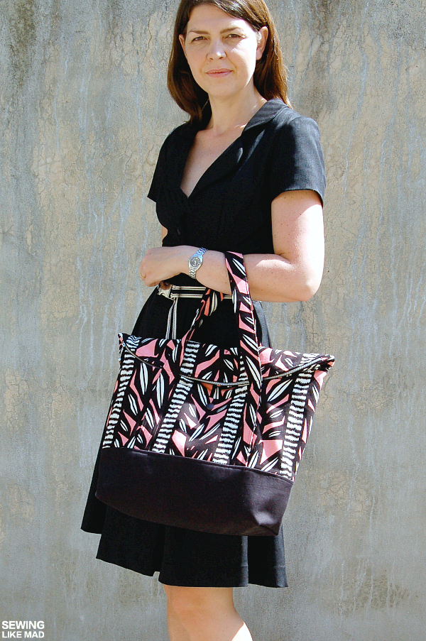 Sewing Like Mad: Senna Tote by Willow & Co Patterns / lbg studio