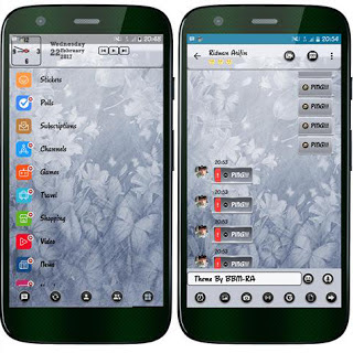 BBM MOD Grey Flower v3.3.0.16 Terbaru BBM MOD Grey Flower v3.3.0.16 Terbaru