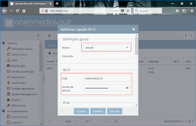 Configuração wlan Configuração wlan Raspberry
