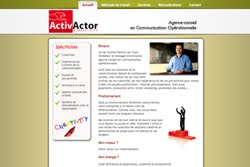 Pour visiter le site web d'ActivActor, cliquez sur l'image ci-dessous.