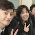 SNSD SooYoung posed for a photo with Seo In Guk and Ma Dong Seok