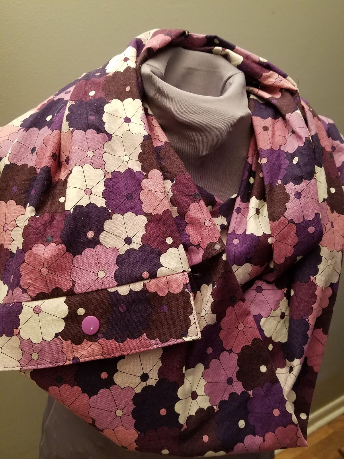 Infinity scarf with pocket tutorial