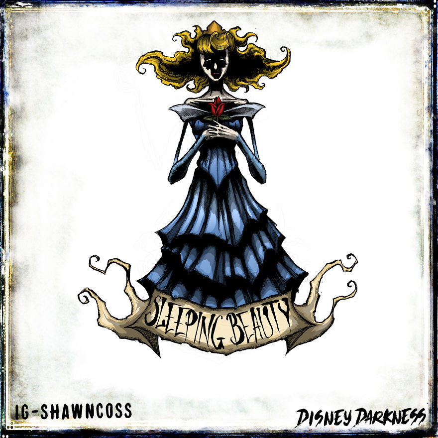 Disney Darkness by Shawn Coss