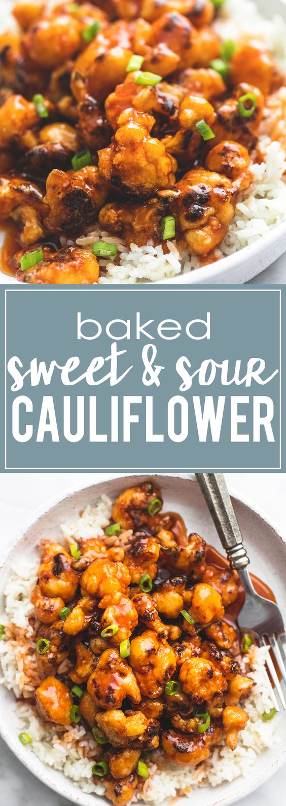 Baked Sweet & Sour Cauliflower