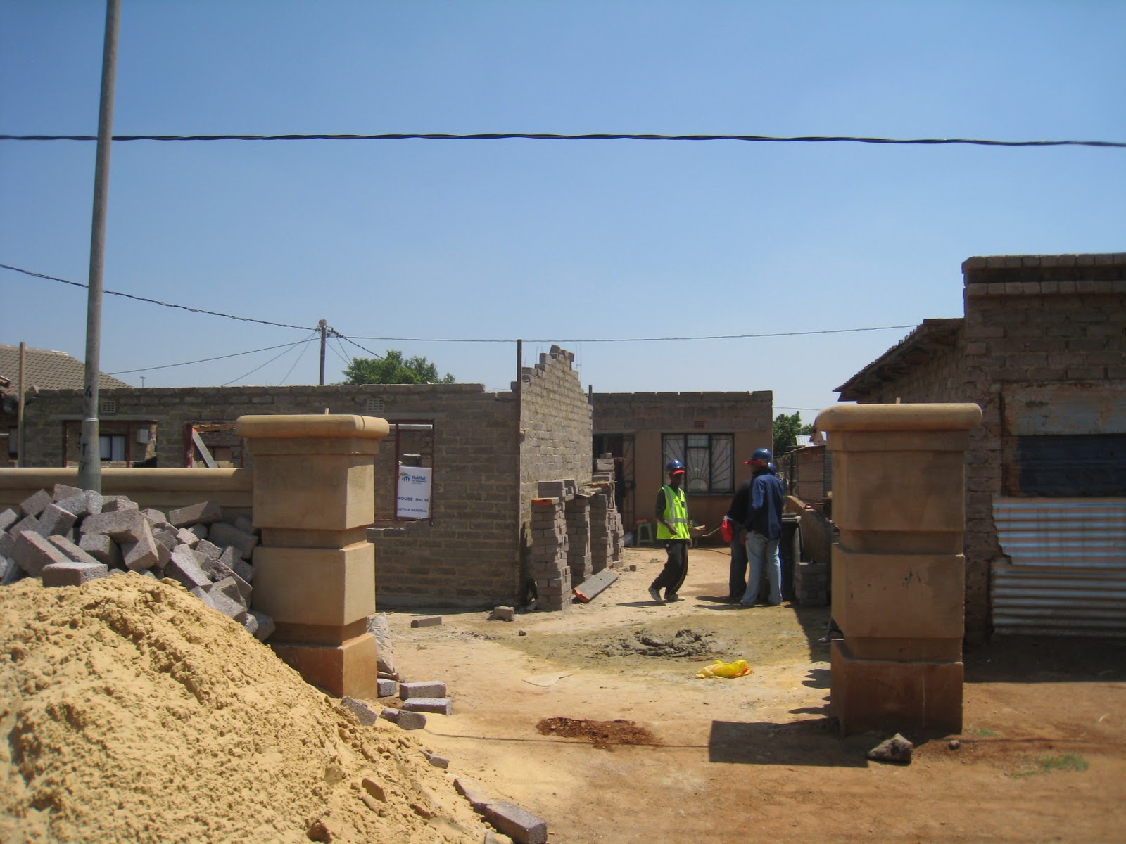 A House for Mr. Phiri notes from Africa Habitat Building in Soweto