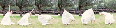 florida bride cartwheel