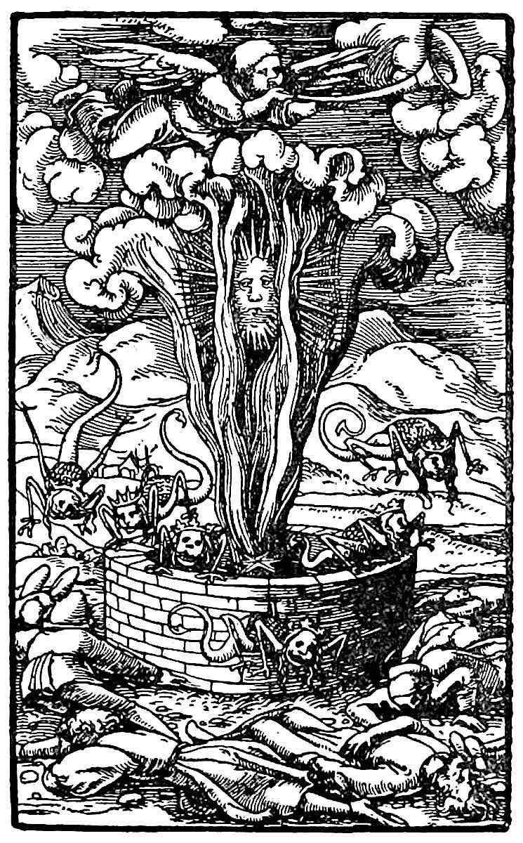 1500s poisoned well a 1500s illustration of a poisoned well