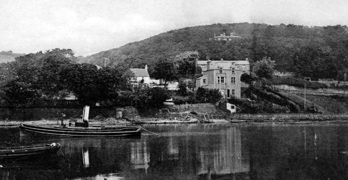 Tour Scotland Old Photograph North Cliff House North Queensferry Fife