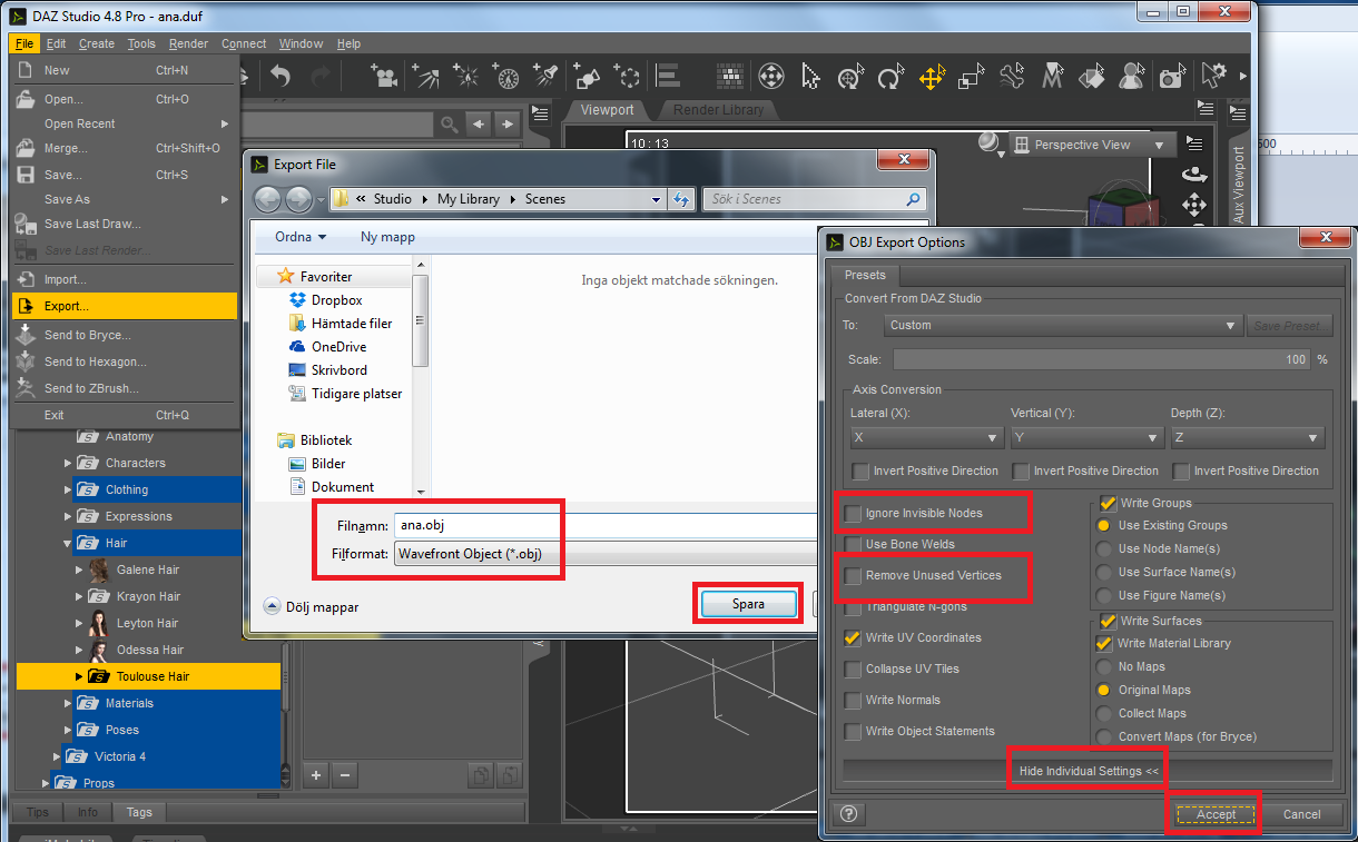 jeg er træt Arkitektur vakuum Diffeomorphic: Export a character from DAZ to Blender