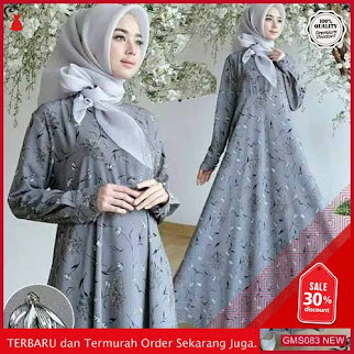 GMS083 BTKSL083R127 Raisha Gamis Busui Resleting Depan Dropship SK1095312798