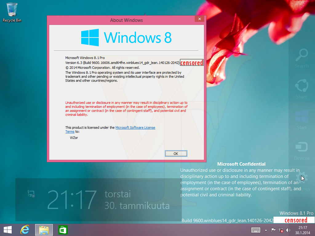 Windows 8. 1 pro. 1 характеристики. виндовс 8. 1.